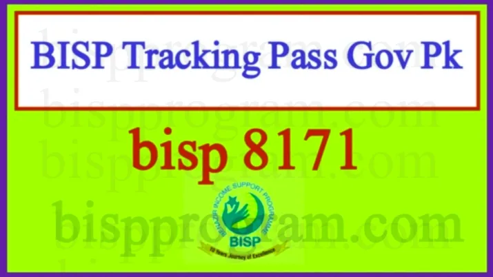 BISP Tracking Pass Gov Pk