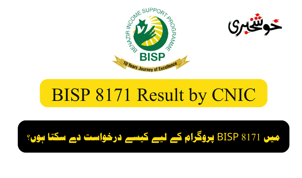 BISP 8171 Result by CNIC