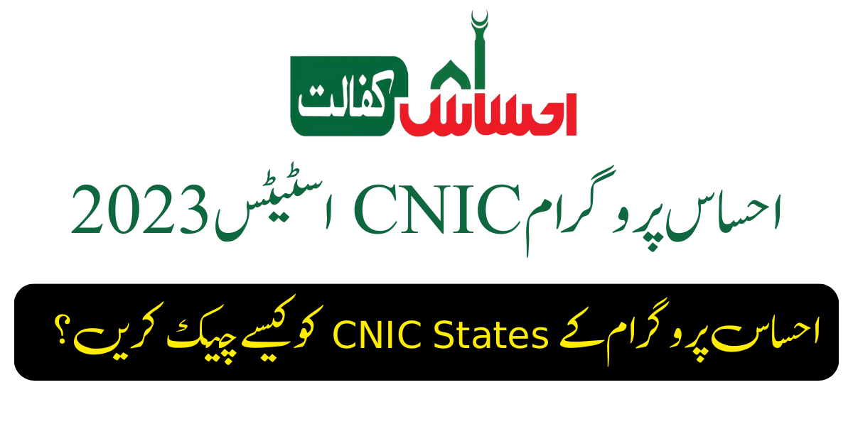 Check Ehsaas Program CNIC Status